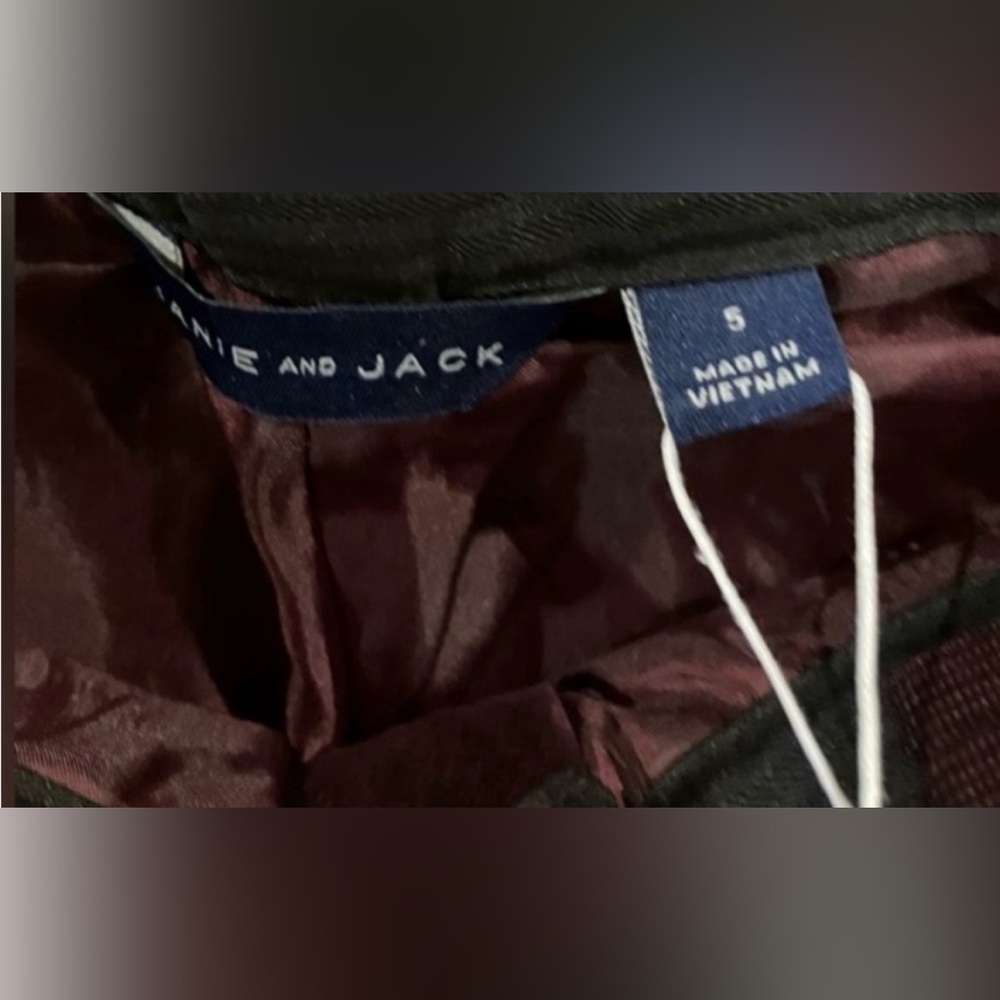 Janie and Jack Italian Kids Burgundy
Pants (Size 5) - Picture 5 of 5